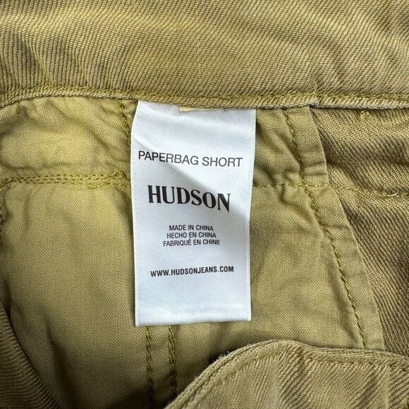 Hudson Paperbag Shorts Green - Picture 5 of 11